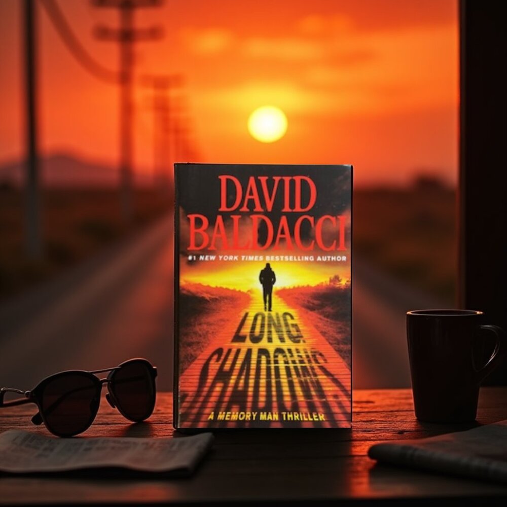 David Baldacci Long Shadows Hardback – Suspenseful Thriller of Murder & Secrets